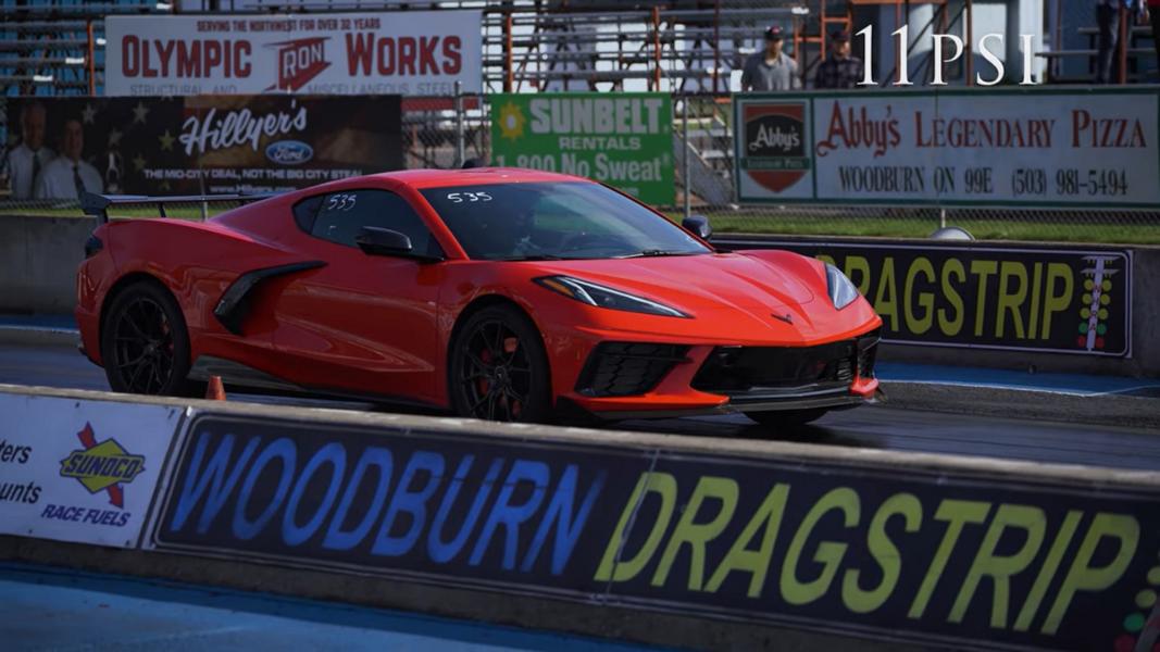 Video: ETS BiTurbo C8 Corvette with 1.021 PS on the bike!