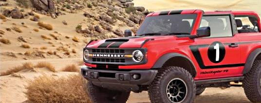 Preview: Hennessey Ford Bronco VelociRaptor with V8!