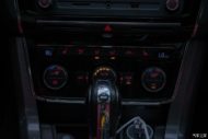 Matt black VW Passat (B8) with Stance tuning!
