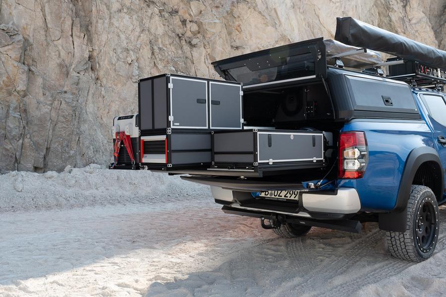 The Mitsubishi L200 becomes a mobile gourmet temple!
