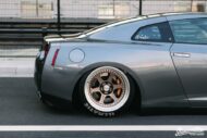 Nissan GT-R R35 without wings on Work Meister L1-Alus