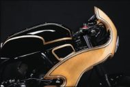 Steampunk Bike Holz Verkleidung George Woodman Garage Tuning Yamaha 8 190x128