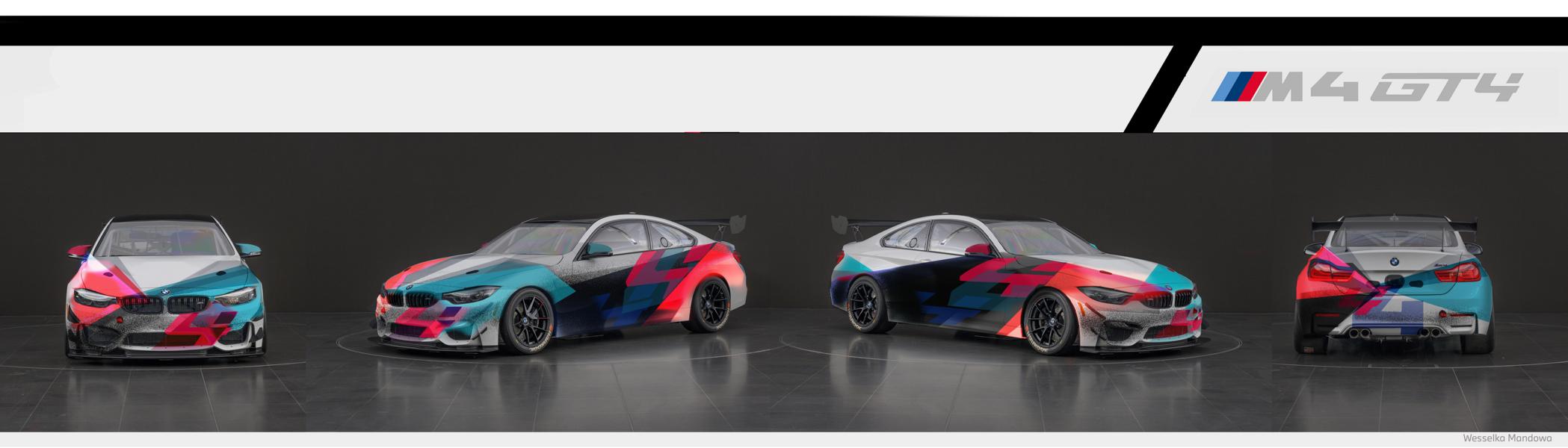 2021 BMW M4 GT4 vier exklusive Designs 1 2021 BMW M4 GT4 mit vier exklusiven neuen Designs!