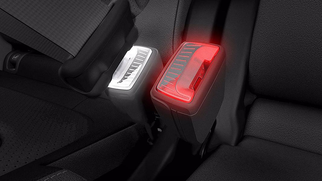 Beleuchtete Gurtschnallen Illuminated Seatbelt Buckles 2