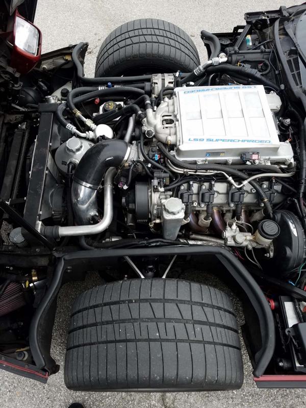 Forgeline Chevrolet Corvette C6 ZR 1 LS9 V8 Restomod 9