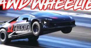 Video: Wheelie &#038; Weltrekord im 2.000 PS Lamborghini Huracan