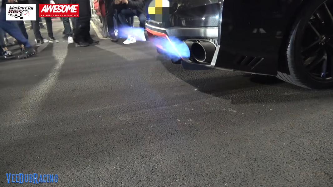 Nissan GT R Tuning London Flammen 1