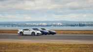 Porsche 911 Turbo S: "Launch Control" en el aeropuerto de Sydney