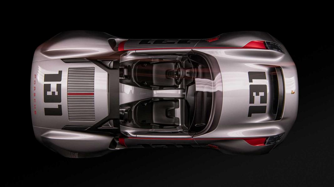 Porsche Vision Spyder 2021 Concept Studie