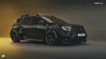 Kit de carrosserie large de conception antérieure sur le VUS Dacia Duster 2020!
