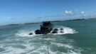 Video: Monstermax pickup with 8 tires in the Gulf of Mexico!