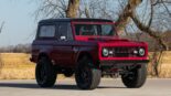 1976 Ford Bronco Restomod Ruby Red V8 Coyote 21 155x87 1976 Ford Bronco Restomod im schicken Ruby Red!