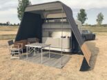 Le Lume Traveller Camper LT360 avec une cuisine de chef cool!