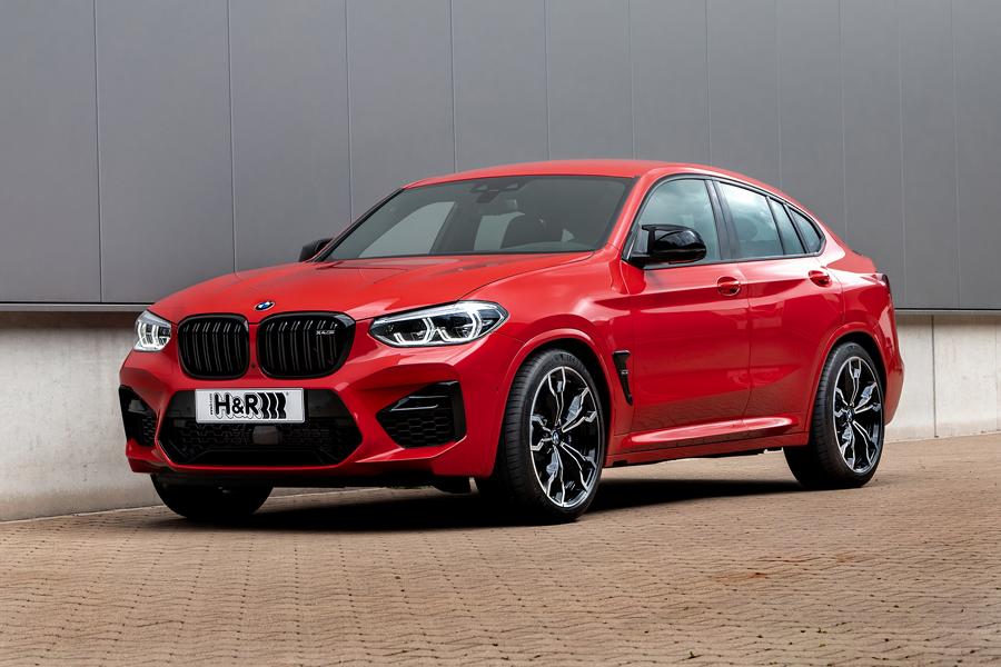 La playmobile rosso fuoco: molle sportive H&R per la nuova BMW X4M