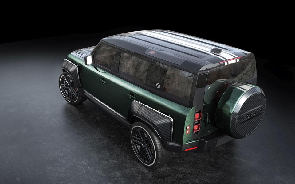 Carlex Design Widebody Land Rover Defender L663 Racing Green 8