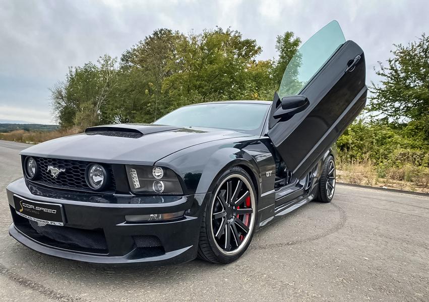 Ford Mustang GT 20 Zoll DeVille Inox 2 Wheels4you Ford Mustang GT auf 20 Zoll DeVille Inox Alus!