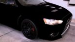 Video: Mitsubishi Lancer Evo mit Musou Black Lackierung!