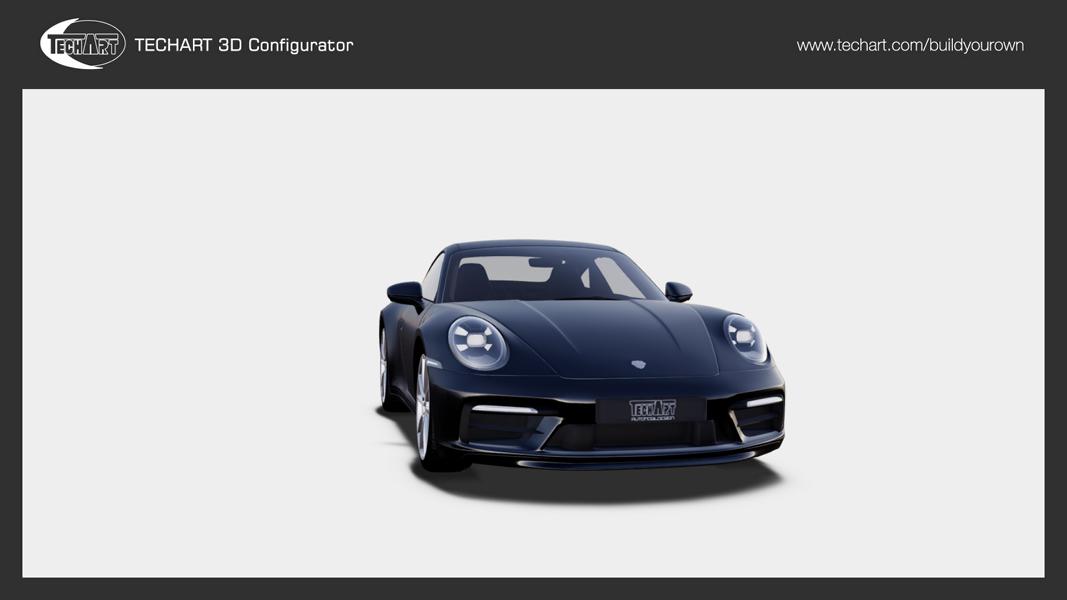 Online Konfigurator 3D Tuning Porsche 911 Turbo TECHART 992 2