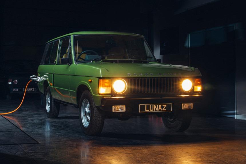 Electrically powered Range Rover from Lunaz Design!