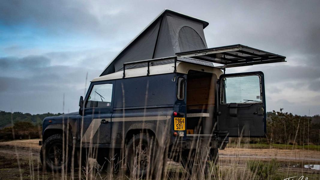 Selfmade Camping Dachzelt Land Rover Defender 1