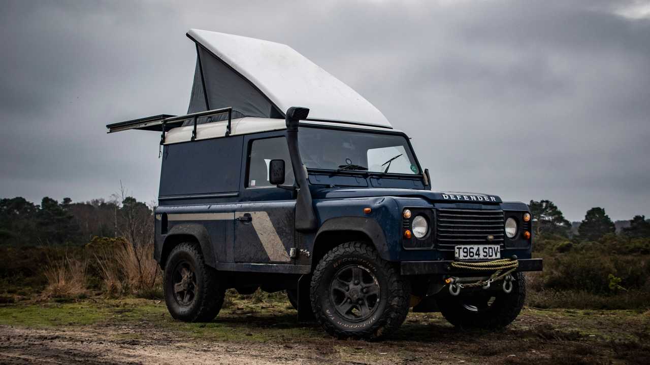 Selfmade Camping Dachzelt Land Rover Defender 5