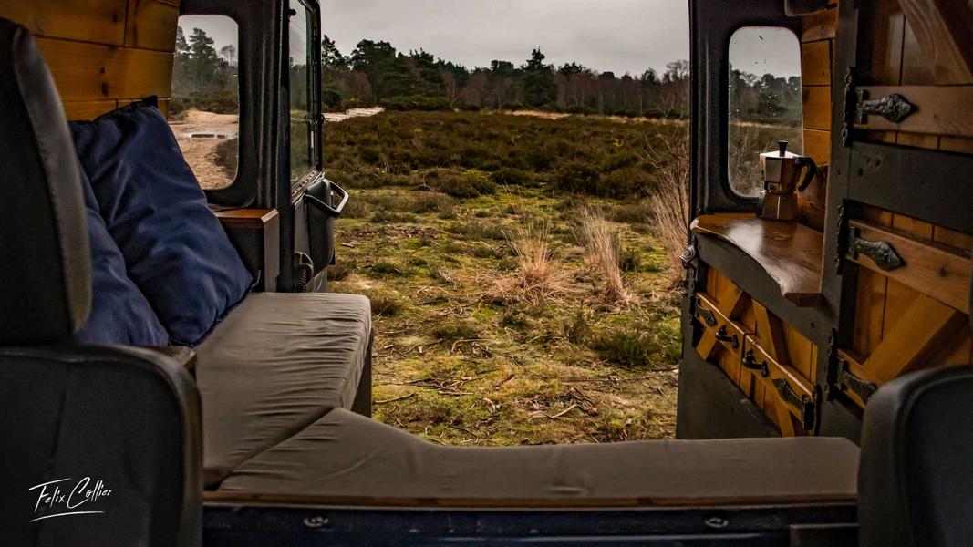 Selfmade Camping Dachzelt Land Rover Defender 8