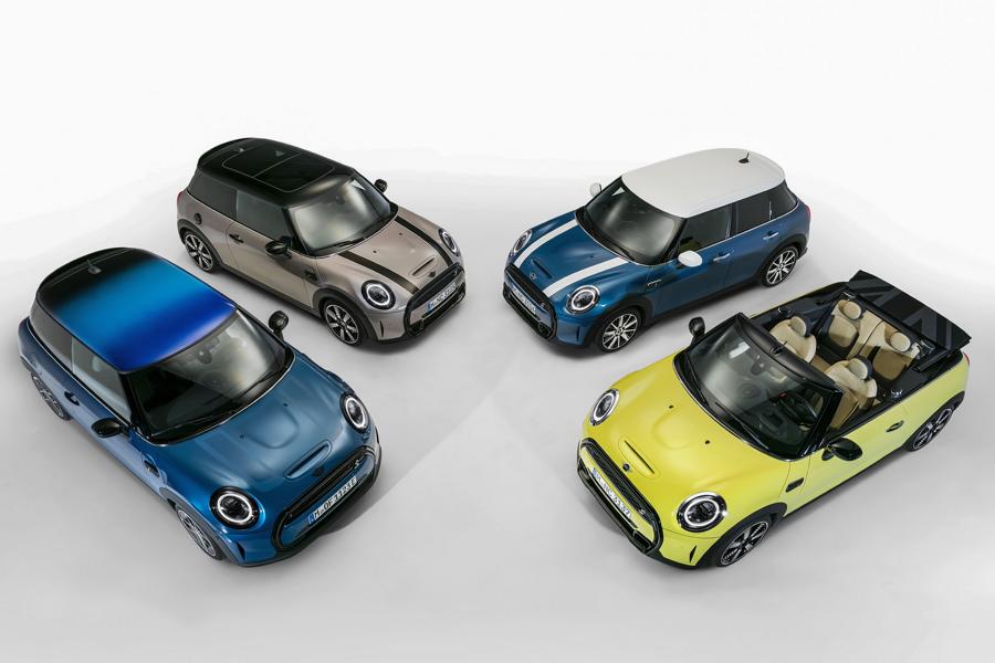 2021 Mini 3-Türer, 5-Türer und das neue Mini Cabrio!