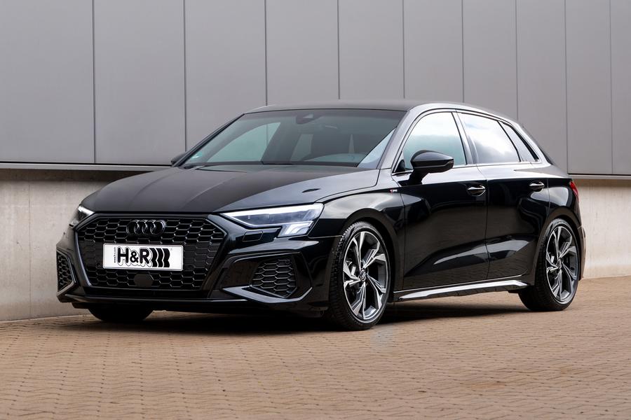 Dynamic plus a la perfección: resortes deportivos H&R y estabilizadores para el nuevo Audi A3