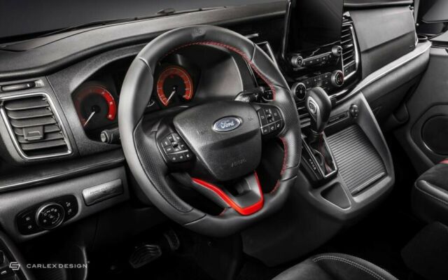 Ford Custom X Final Edition Tourneo van Carlex Design!