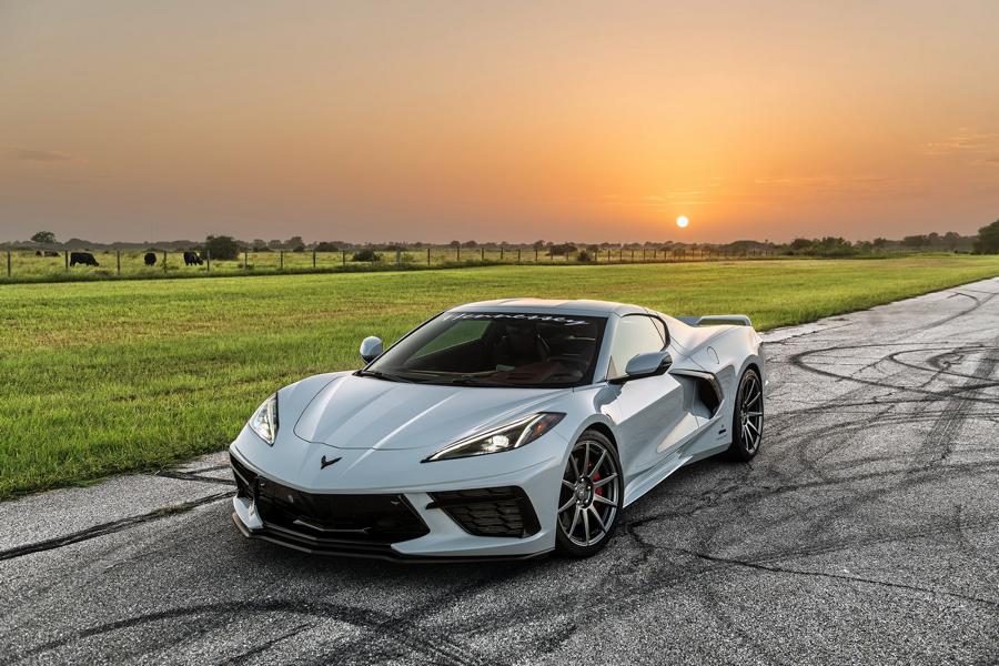 Video: Hennessey Corvette C8 with aluminum & exhaust system!