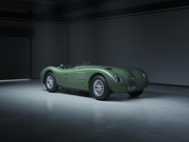 Regreso: ¡Jaguar C-Type viene como un automóvil de continuación!