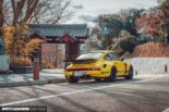 Knallgelber Porsche Carrera als 911 RSR Hommage in Japan!