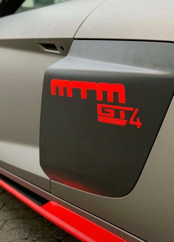 MTM Audi R8 GT4 Street con potenza sovralimentata e 802 PS!