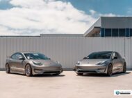 2 x Tesla Model 3-Modelle von Unplugged Performance!