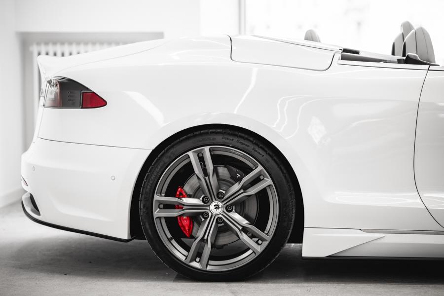 Tesla Model S Cabrio Tuner Ares Design 5 Perfekt   Tesla Model S Cabrio vom Tuner Ares Design!