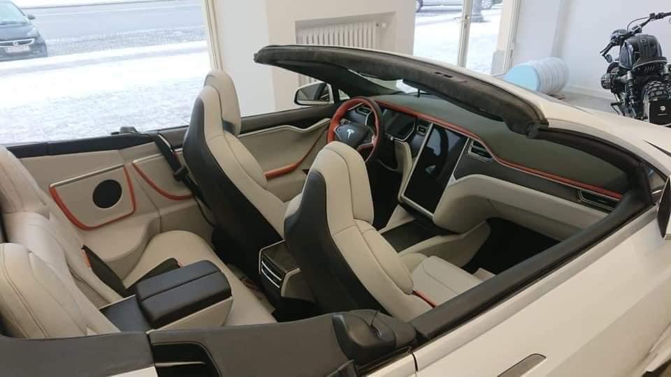 Tesla Model S Cabriolet Umbau 3