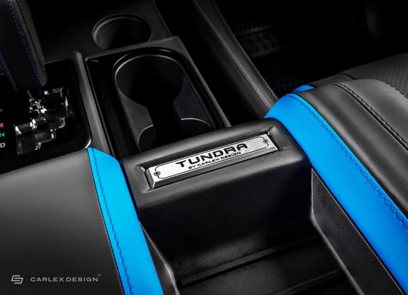 Toyota Tundra w kolorze Voodoo Blue z wnętrzem Carlex Design!