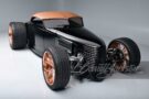 Crazy 1930s Ford Model A with Corvette V8 engine!