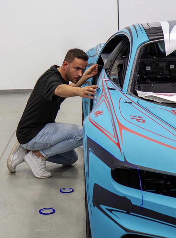 08 bugatti chiron sport zebra taping Jascha Straub – für den persönlichen Bugatti nach Maß!