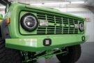 1971 Ford Bronco Restomod z zieloną farbą Ford GT!
