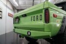 Ford Bronco Restomod uit 1971 met Ford GT groene verf!