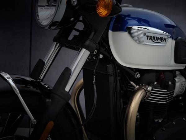 2021 Triumph Bonneville T100 Detail 02 Triumph präsentiert Update für die Bonneville Familie!