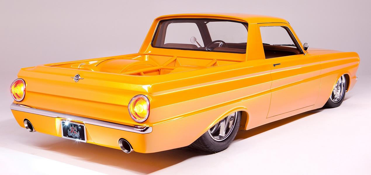 Orangefarbenes Monster &#8211; 1964er Ford Ranchero mit +1.200 PS!