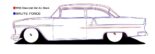 ¡Loco Chevrolet Bel Air Restomod con 1.400 PS V8!