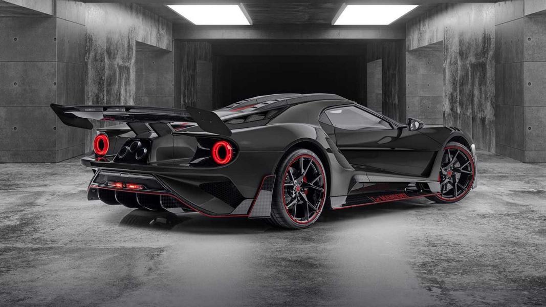 Mansory Ontwerp Ford GT | Koolstofmonster in het zwart!