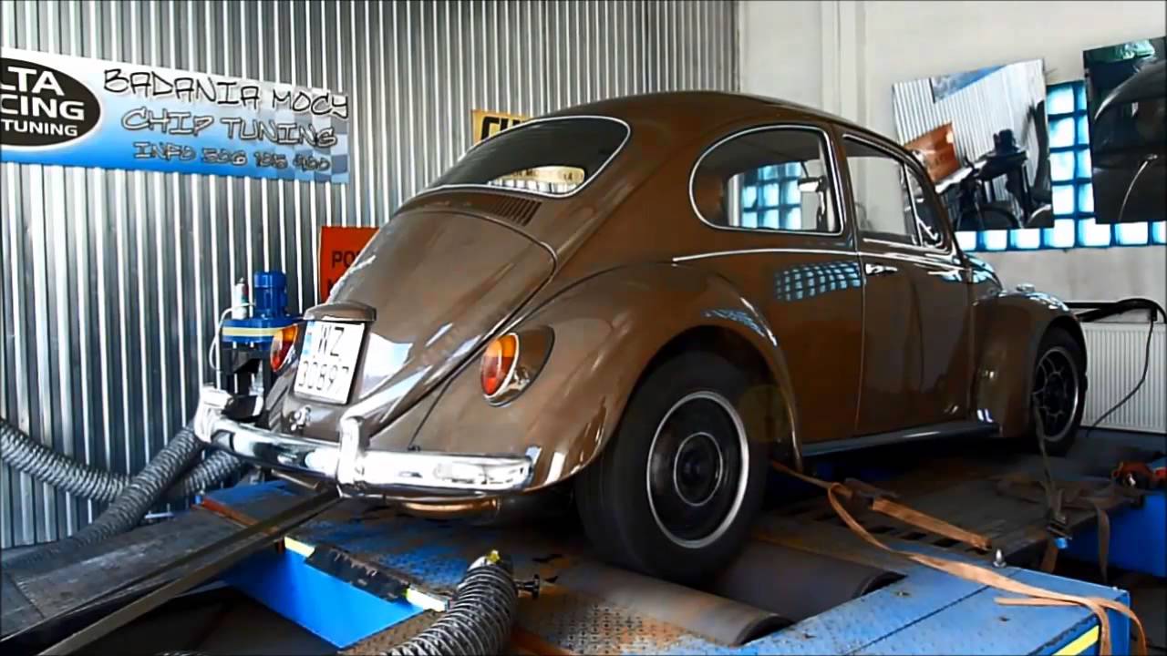 Leistungspruefstand VW Kaefer Dyno Leistungsmessung