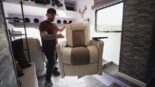 Video: Sled Zeppelin: un autobus diventa una casa da campeggio!
