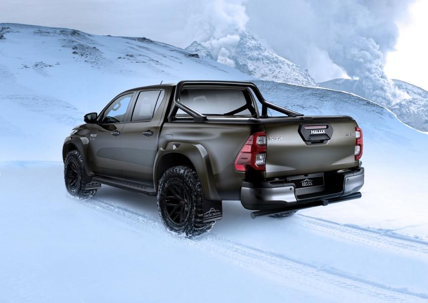 Toyota Hilux Pickup from Arctic Trucks with a bold look!