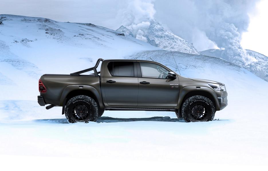 Toyota Hilux Pickup from Arctic Trucks with a bold look!