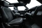V8 supercharged motor met 525 pk in de Land Rover Defender!